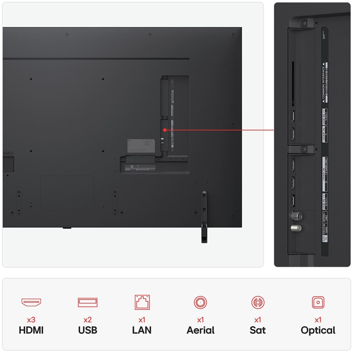 Telewizor LG 65QNED80A6A QNED 65 Cali (165 cm), 4K UHD, HDR, WebOS 25 - obrazek 3
